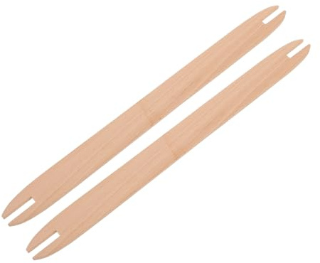 DIYEAH Navette per Tessitura a Tavoletta in Legno 2 Pezzi Strumenti per Maglieria Fai da Te Accessori per Lavori a Maglia Sciarpe e Maglioni