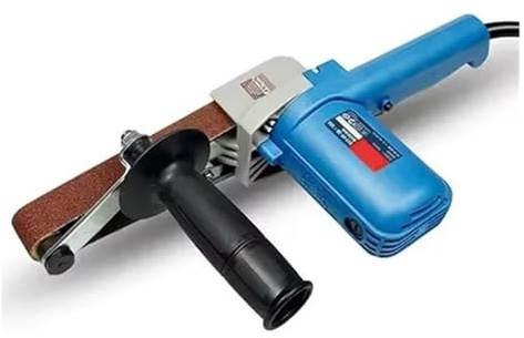Lijadora De Banda Eléctrica 30 X 533 Mm Y 550 W, Pulidora Alta Potencia For Carpintería, Portátil Velocidad Variable Motor Potente, Bajo Nivel De Ruido.
