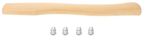 NUOBESTY Wooden Hatchet Handle Replacement Beige for Hiking Hunting
