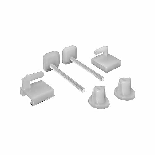 Charnières de rechange pour abattant de WC en nylon pour abattant en plastique