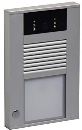 Wantec Monolith B Türsprechstelle /1-Ruftaste+Kamera