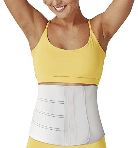 ARMSTRONG AMERICA Abdominal Binder Post Surgery Tummy Tuck | Postpartum Belly Band Wrap | Post C Section Belly Binder | Stomach Compression Hernia Belt For Women & Men Waist Binder Hysterectomy (XL)