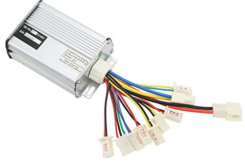 Alomejor Elektroroller 48V 1000W Controller mit Kabelbaum, Bürstenmotor-Steuerbox für