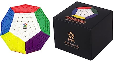 Gobus Yuxin Huanglong Yellow Dragen 5x5 Dodekaeder Cube Stickerless 5x5 Megaminx Gigaminx 5x12 Megaminx Cube 12 Surface