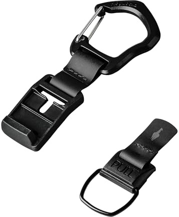 ALPKAKA HUB Carabiner Pro, Mosquetón Llavero EDC Magnético, Llavero de Liberación Rápida para Borsa y Cinturón, Accesorios Tácticos y Mochilas, Compatible con Sistema ALPAKA HUB