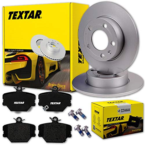 Textar Bremsscheiben + Beläge vorne | 92155503 + 2199901 Kompatibel mit Fortwo Cabrio (451),Fortwo Coupe (451)