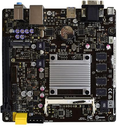 Spelmoderkort Fit For ASUS N3700-A/K20CE/DP Mini-ITX moderkort med stöd for Intel N3700 processor DDR3 SATA III HDMI-gränssnitt Kontorsmoderkort