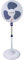 Aspes Ventilador de Pie Blanco y azul, AVP401600OBA. 3 Velocidades, 3, Oscilante