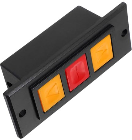 Gatuida Garage Door Button Replacement Wall-mounted Garage Door Opener Switch Simple User-friendly Design