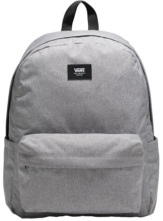 Vans Old Skool Mochila unisex para laptop, diseño de dos compartimentos, funda para computadora de 15 pulgadas, traje jaspeado, talla única