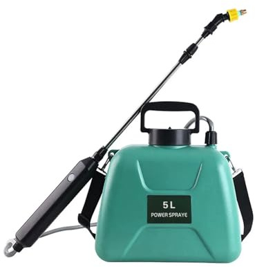 Pulverizador Electrico, Pulverizador eléctrico de 5L, Botella pulverizadora de Planta atomizadora automática Recargable por USB(Groen)