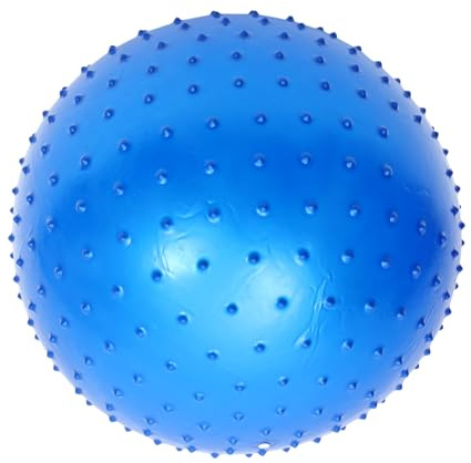 FRCOLOR Ballon de Grossesse Massage et Fitness Bleu Ballon Exercice Multi-Fonction pour Yoga Relaxation Musculaire et Entraînement Sensoriel Soutien Stable et Sûr pour Femmes Enceintes