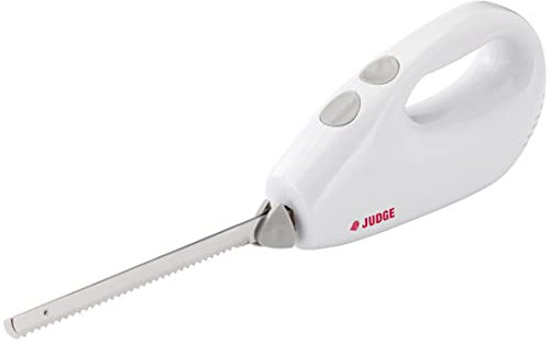 Judge Electric Carving Knife, Bread Cutter & Meat Slicer, Ergonomic Handle, Dishwasher Safe Blades 180W