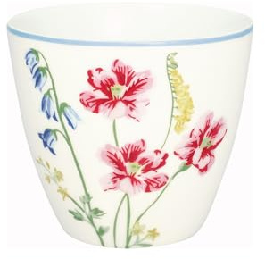 GreenGate [W] Latte cup Elwin white