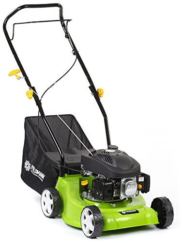 FIELDMANN Cortacésped Manual de Gasolina, 40 cm, Ancho de Corte, 3 Posiciones