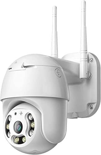 FLM SYSTEM TELECAMERA ESTERNA FULL HD 1080P 2020 WIRELESS IP PTZ PER VIDEOSORVEGLIANZA WIFI YOOSE USO ESTERNO E INTERNO FUNZIONE ALLARME RICONOSCIMENTO PERSONA