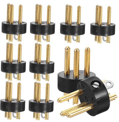 Parliky 10stücke Mikrofon-audiostecker Adapterstecker XLR-stecker Stecker Mikrofonkabelstecker XLR-anschlussstecker Für Mikrofonstecker Männlich