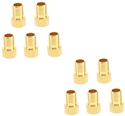 VANZACK 2 Sätze Adapter-pumpen-umrüstwerkzeug Messing-adapterkappe Einfach Zu Verwenden Leicht Attraktiv Raketenform Ersatz 5 Stück
