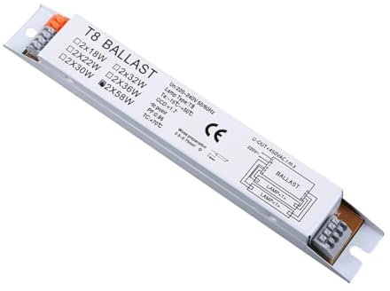 ZMZYELPECB T8 18/30/58W Ballast électronique Compact Tube instantané Lampes de Bureau Ballasts fluorescents for Fournitures de Bureau à Domicile(18w)