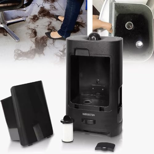 HQYMXYGEUR Poubelle de Salon de Coiffure électrique,Poubelle avec aspirateur de Fond,Aspirateur Stationnaire sans Contact,Aspirateur de toilettage pour Animaux de Compagnie