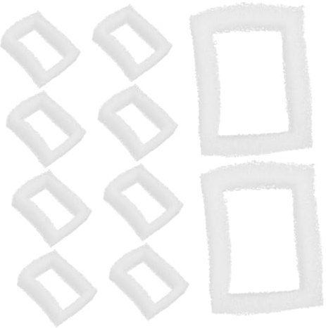 SOIMISS Lot de 12 Filtres à Eau pour Animaux De Compagnie, Filtres pour Fontaine à Eau Chat Et Chien, Tampons Filtrants Compatibles pour Distributeur d'eau, Haute Filtration, Usage Domestique
