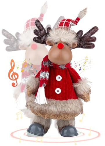 Electric Reindeer with Singing, Dancing, Christmas Animatronics Reindeer