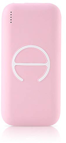 Power Bank,PowerBank Qi Charger Wireless 10000mAh Fast Charging External Battery Pack with Dual Input (Micro USB & Type-C) and LED Indicator Compatible with Qi Enabled Smartphones Devices