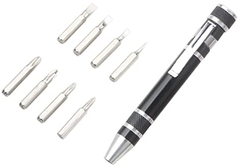 Tournevis léger en forme de stylo à fente pour embouts cruciformes Outil pratique pour papa Husb