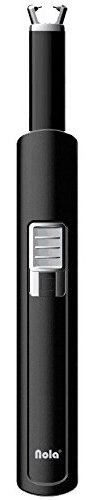 Nola LichtBogen 581 - Accendino elettrico ricaricabile USB, con cavo di ricarica, in confezione blister