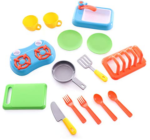 Just Like Home Play Fun Kitchen Set