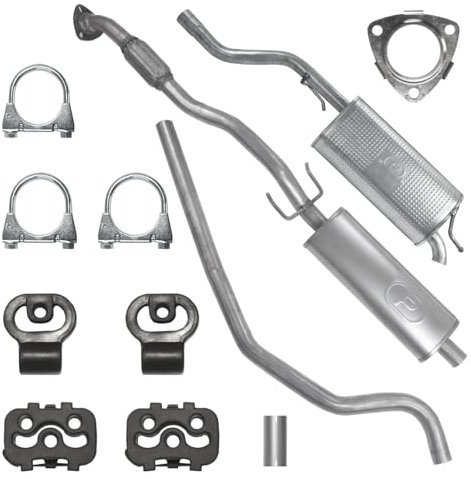 Polmo Schalldämpferset Auspuffanlage Auspuff für Opel Corsa 4 IV D 2010-2014 1.4