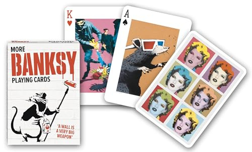 Piatnik 1716 - More Banksy Kartenspiel 55 Blatt