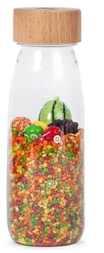Petit Boum Learn Bottle Fruits - Bouteille sensoreille