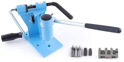 2 in 1 Kettensäge Kette Link Brecher, Bank Kettensäge Kettenbrecher, Kettenbrecher Spinner Reparaturwerkzeug Kette-integriert Maschine Professionelle Kettenwerkzeug (Blau)