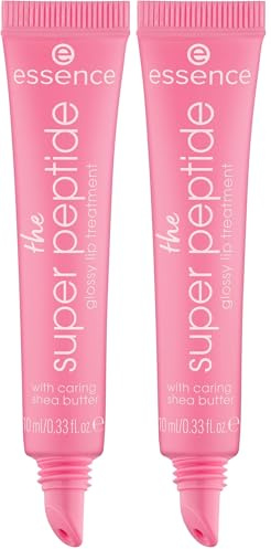 Essence - Baume Soin des Lèvres The Super Peptide Glossy Lip Treatment - 02 Pinkified! (Lot de 2)