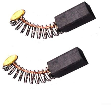 Lot de 2 balais de charbon Essential Motor 6 x 8 x 14 mm pour réparation d'outils électriques