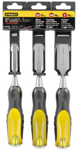 Stanley 16-268 FatMax Wood Chisel Set, 3-Piece