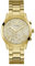 Guess Damen Multi Dial Uhr Solar mit Edelstahl Armband