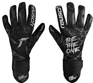 Reusch Pure Contact Infinity griffige und atmungsaktive Torwarthandschuhe Herren und Frauen Fußballhandschuhe für Erwachsene perfekt geeignet für Kunstrasen