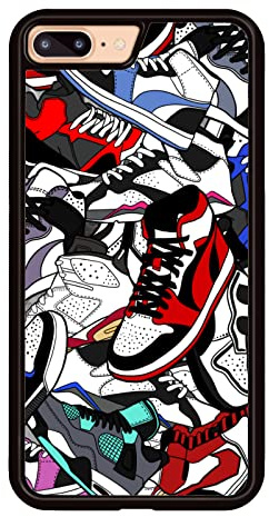 Axulimin Cool Shoe Phone Case for iPhone 8 Plus and iPhone 7 Plus Case for Teen Boys Men Kids Boys - 5.5 Inch