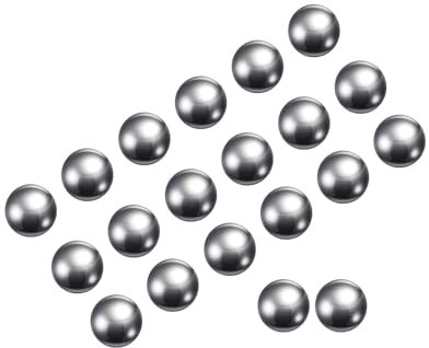 Kozelo 5000pcs Carbon Steel Bearing Balls - [1.2mm] Polished Precision Bearing Balls for Industrial Equipment, DIY Projects
