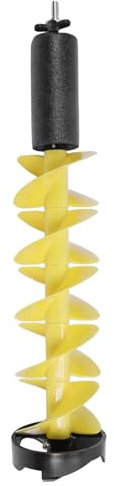 Ausla Gartenbohrer Erdbohrer für Bohrmaschine Garten Schnecken Spiralbohrer Schnurlos Handbohrer Grabungswerkzeug mit Positionierbohrer für Angelfans