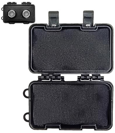 Bvizyelck Magnetischer Schlüsselhalter unter dem Auto, Schlüssel Magnetbox, Autoschlüsselhalter Box, Starker Magnet Autoschlüssel Safe Notfälle Schlüsselbox, Magnetischer Autoschlüsselhalter,