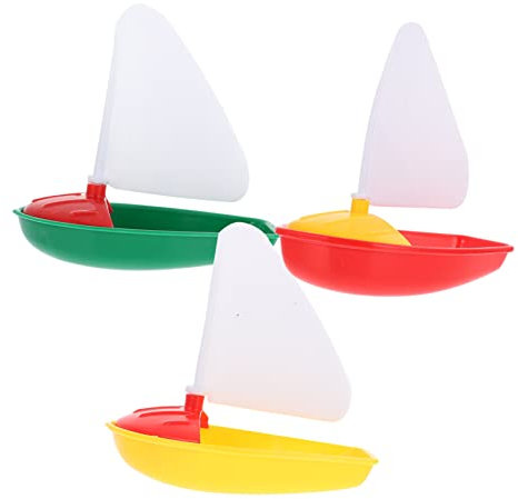 Warmhm 1 Satz 3 Stück Bootsspielzeug Für Spielzeugboote -Segelboote Kleinkindbadspielzeug Badespielzeug Boot Aufbewahrung Von Badespielzeug Badewanne U-Boot-