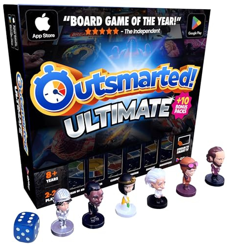 Outsmarted Ultimate Edition - 10 Exciting Bonus Categories | Kids, Teens & Adults | Next-Level Game Night For Family & Friends | 2–24 Players | Age 8+ | 10,000+ Questions | 2026 UK Edition
