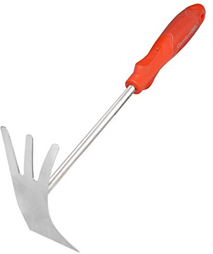 Corona® Ct-3244 Hoe & Cultivator with Comfortgel Grip, Stainless Steel Head