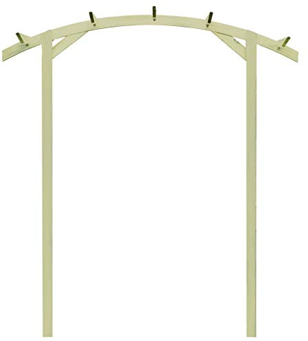 Festnight Pergolato da Giardino per Rampicanti in Legno di Pino,Pergola da Giardino Esterno in Legno di Pino Impregnato FSC 180x210x40 cmcm