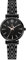 SHENGKE SK Klassische Frauen Uhren Mode Damen Kleid Uhr Solide Edelstahl Band Echtes Lederband (Black-Starry)