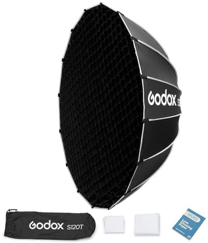 GODOX S120T 120cm Tragbare Quick Release Softbox mit Gitter für Godox SL60 SL300II VL150 VL300 UL150 und Photography Studio Flash