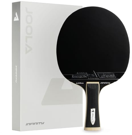 JOOLA Tischtennisschläger White Infinity Z – Profi Schläger mit Micron X Belägen & Magnetbox